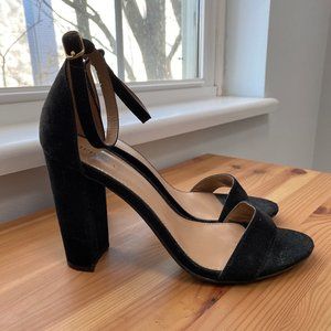Black Suede Merona Heels